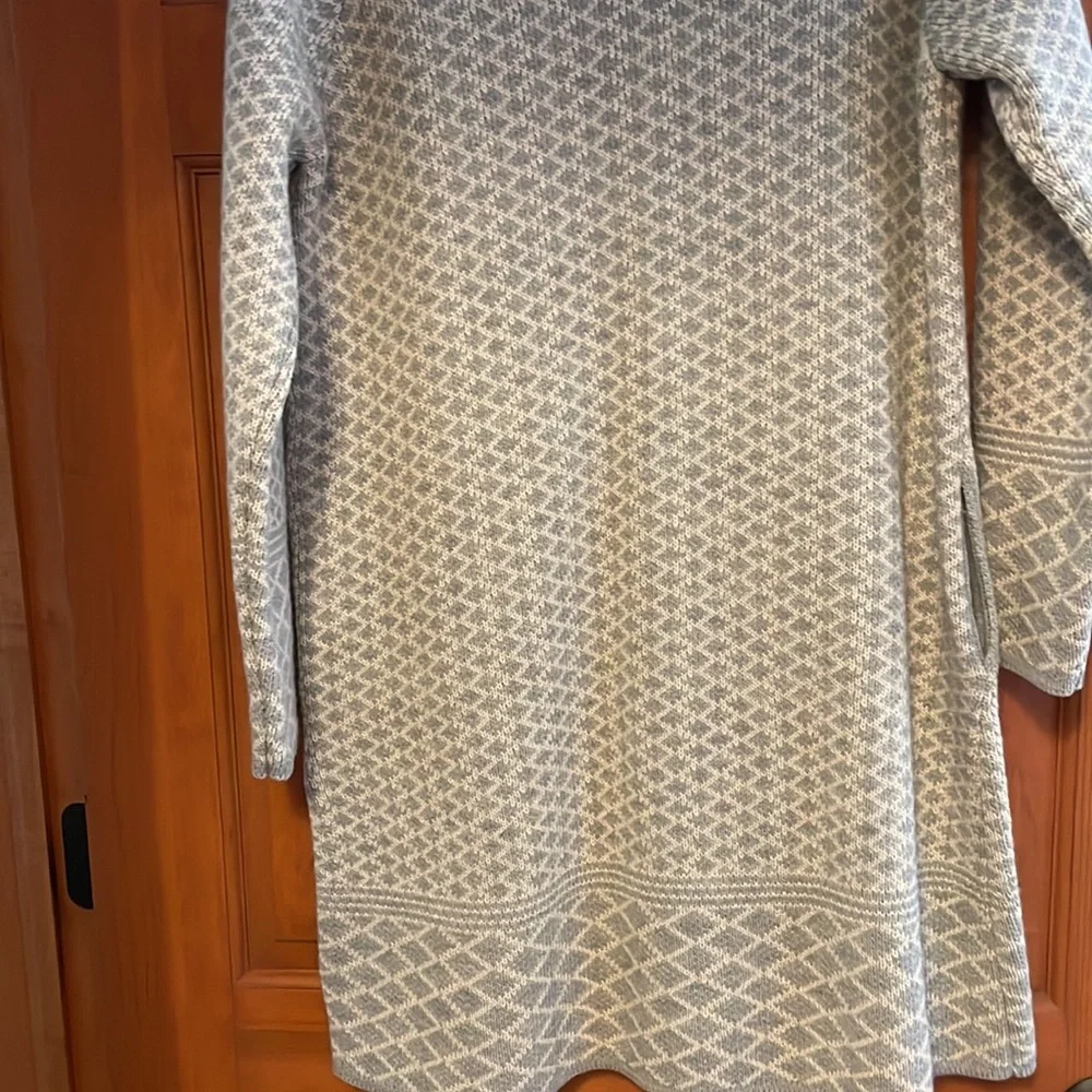 Gio & Gio Italian Wool blend long cardigan coat - Picture 5 of 5